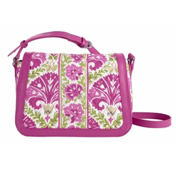Vera Bradley Handbags - Vera Bradley Trimmed Julep Tulip Crossbody